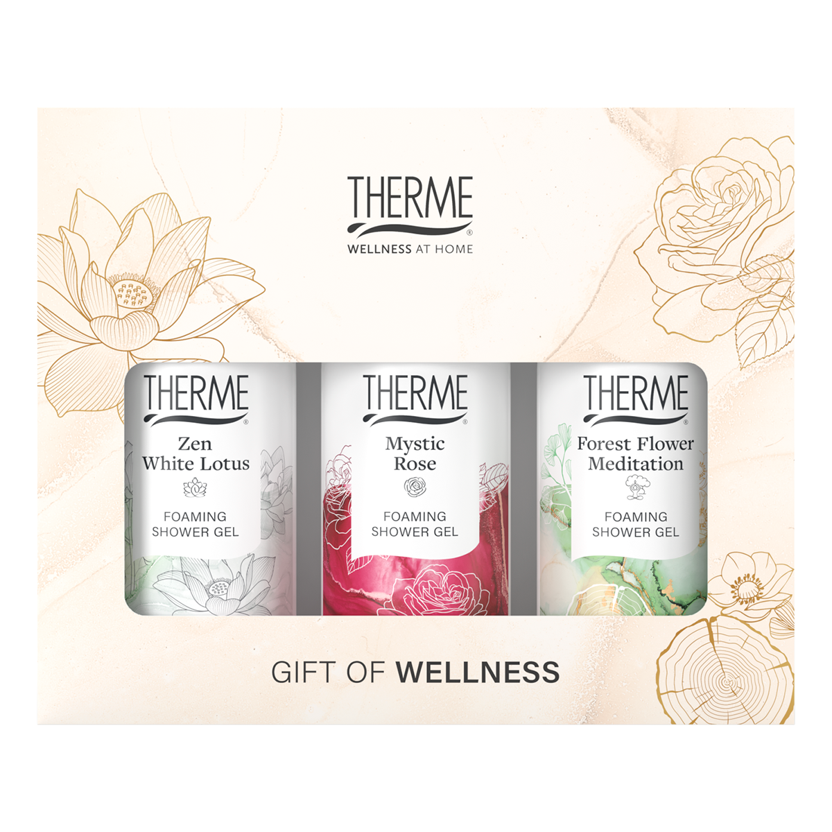 Therme Giftset Foam Shower Gel Favorites