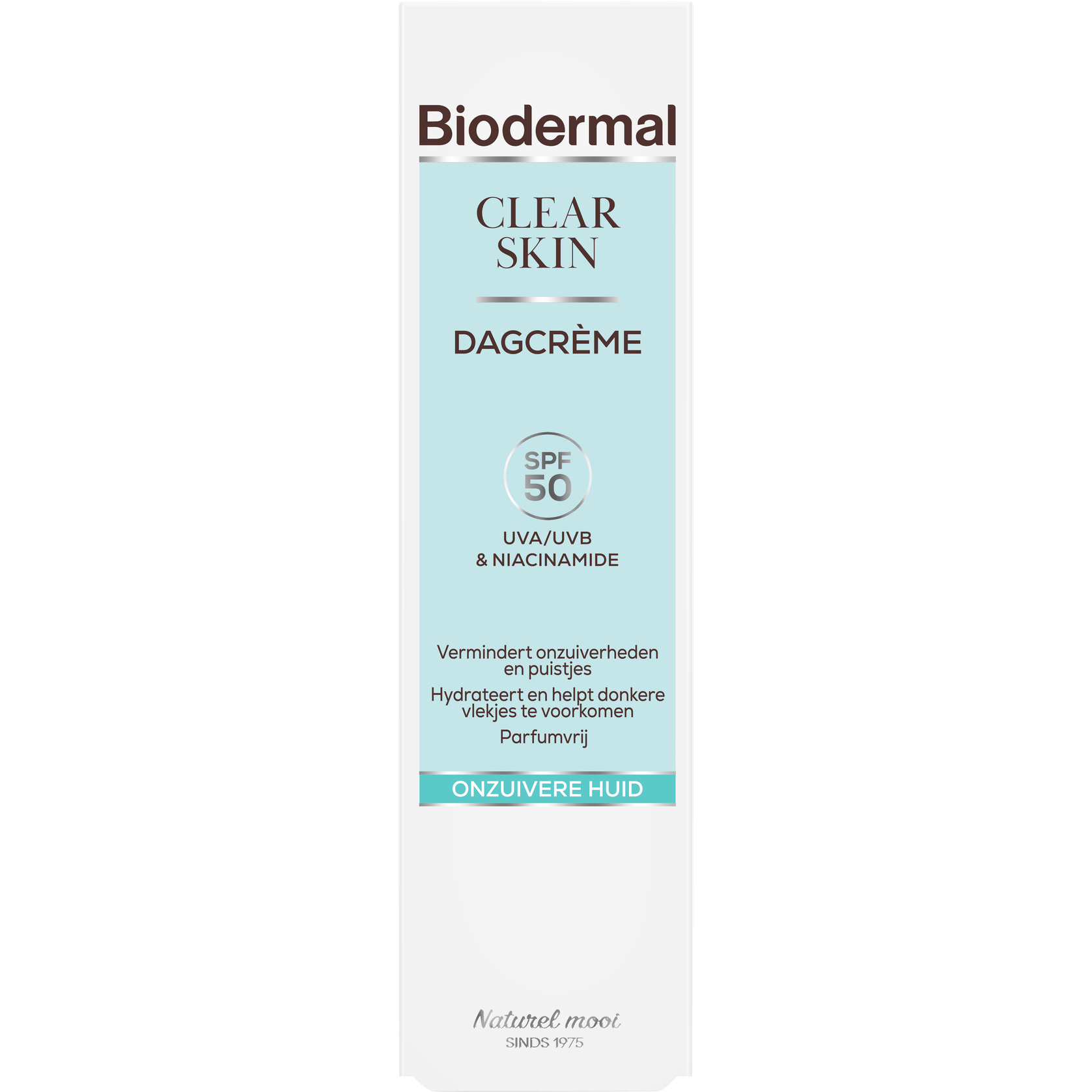 Biodermal Clear Skin Dagcrème Spf50 40 Ml