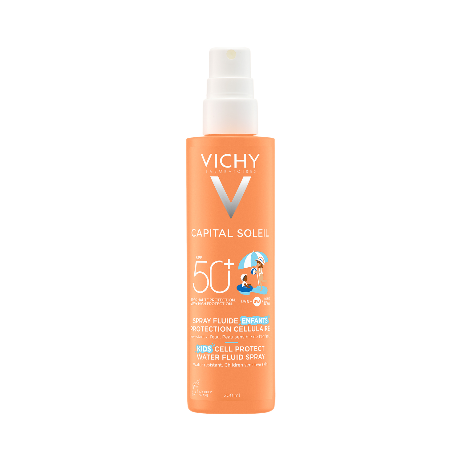 Vichy Capital Soleil Zonnebrandspray Kind SPF50+ 200 ML