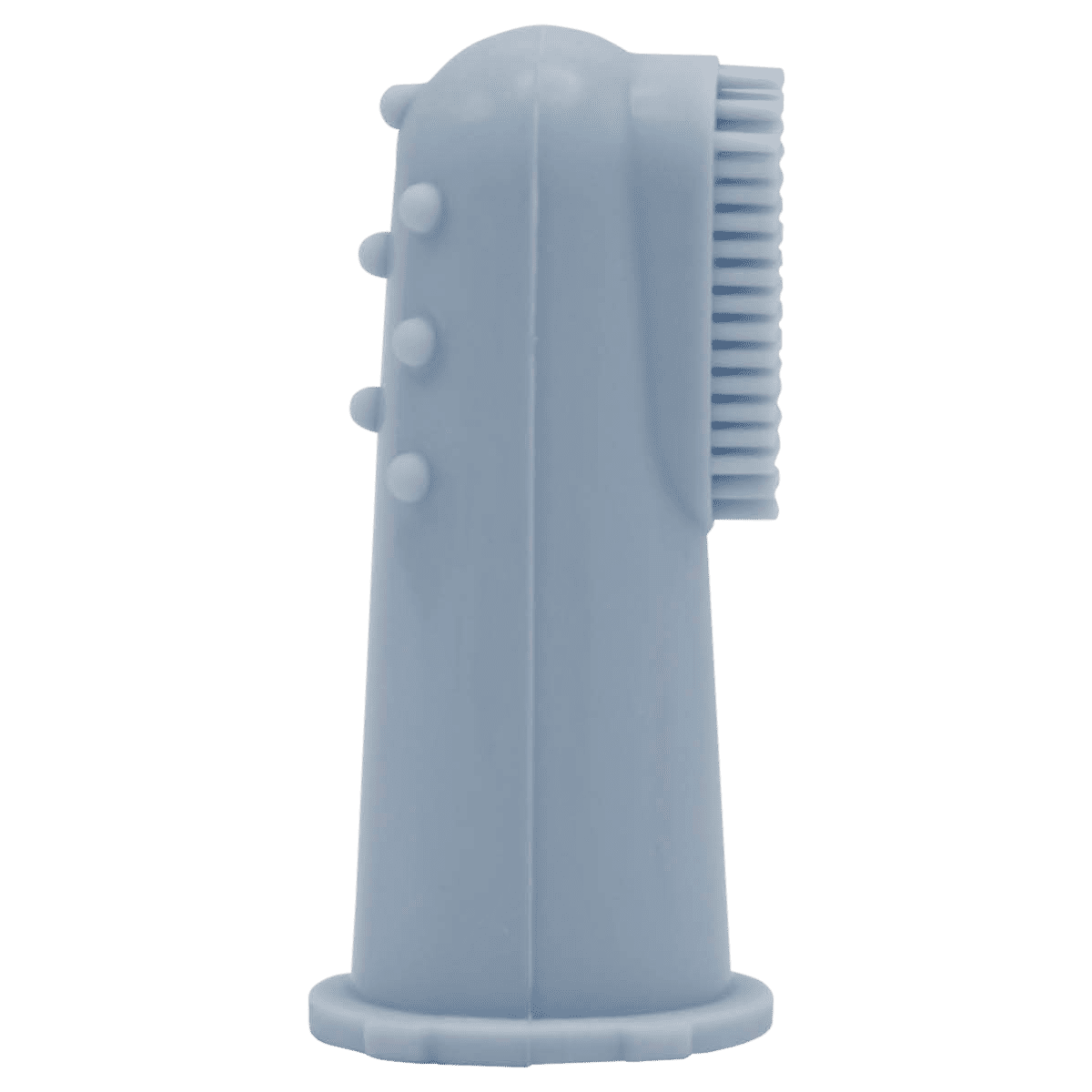 Difrax Siliconen Vingertoptandenborstel Blauw