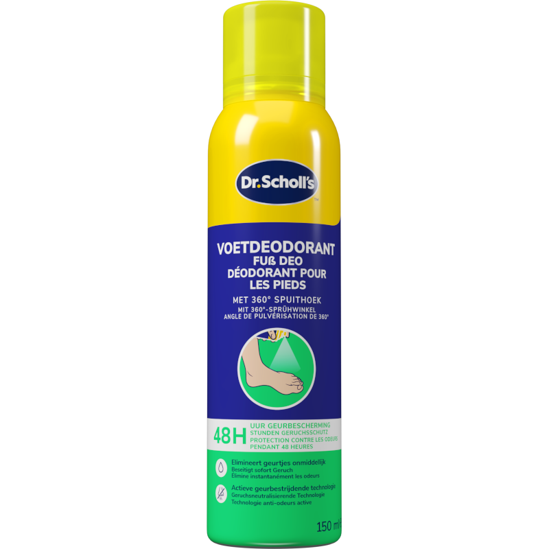 Dr.Scholl's Voeten Deodorant Spray 150 ML