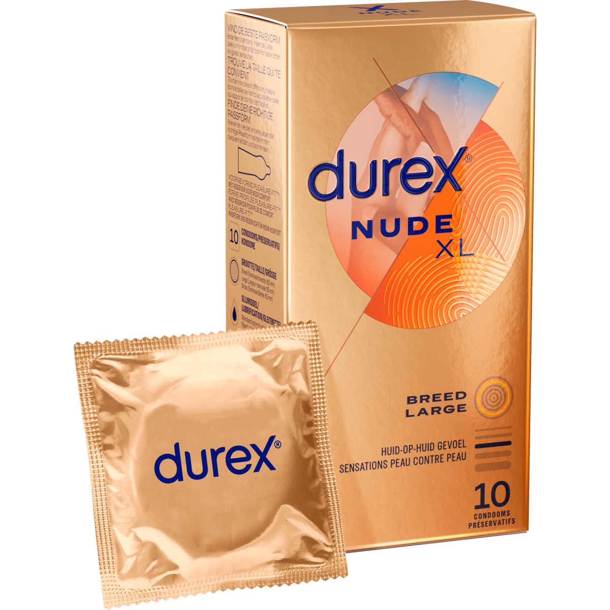 Durex Nude XL Condooms 10 stuks