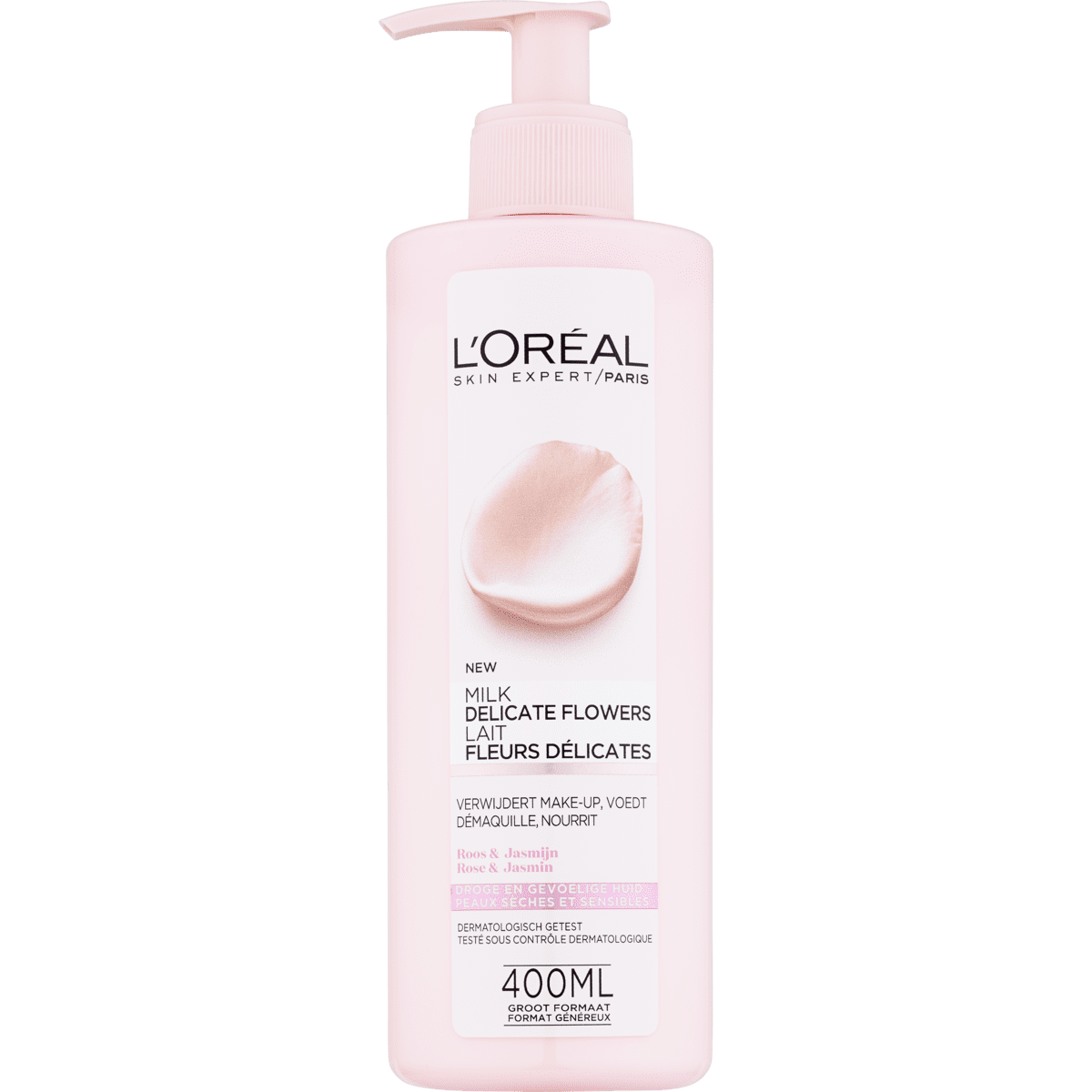 L'Oréal Paris Delicate Flowers Reinigingsmelk 400 ML 400 ML Etos
