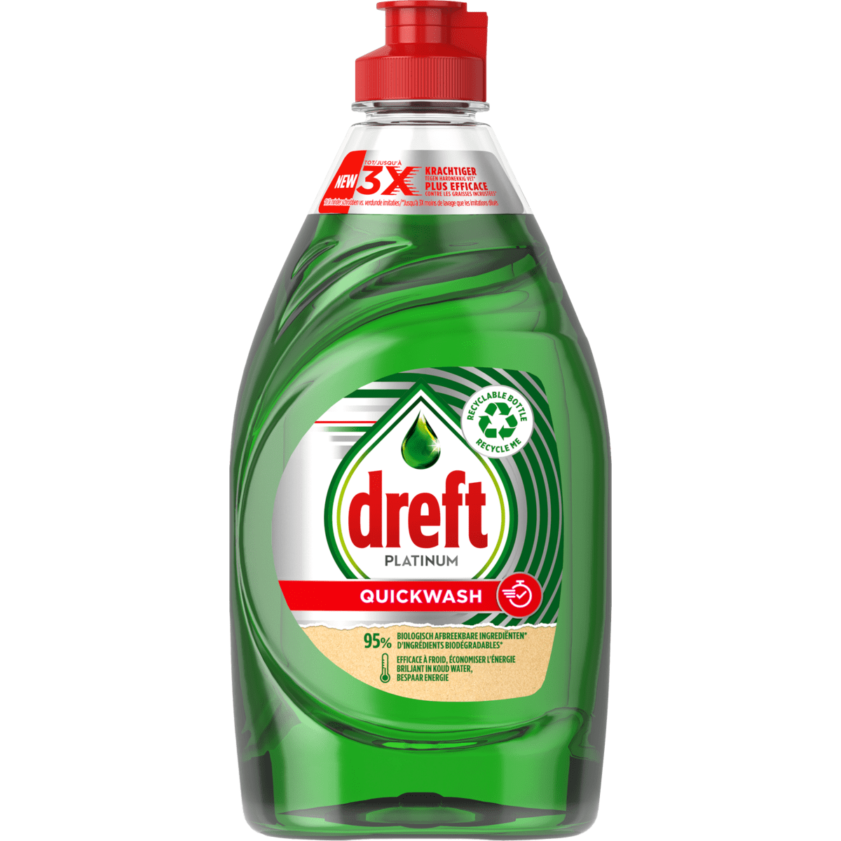 Dreft Afwasmiddel Platinum Quick Wash Original 350ml