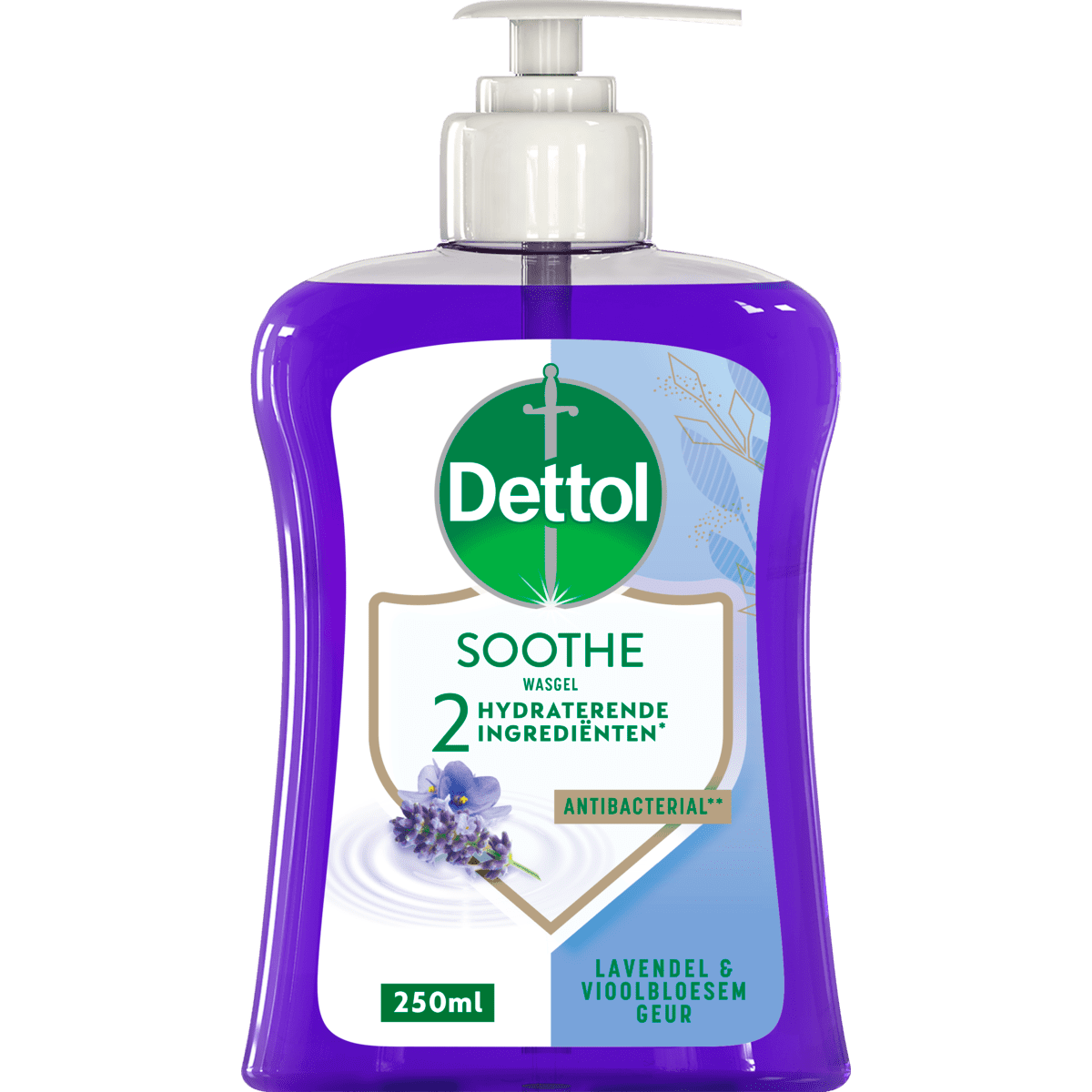 Dettol Soothe Lavendel Antibacteriële Handzeep 250 ML
