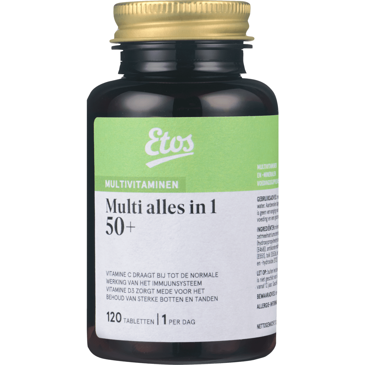 Etos Multi Vitamine Alles in 1 50+ Tabletten 120 stuks