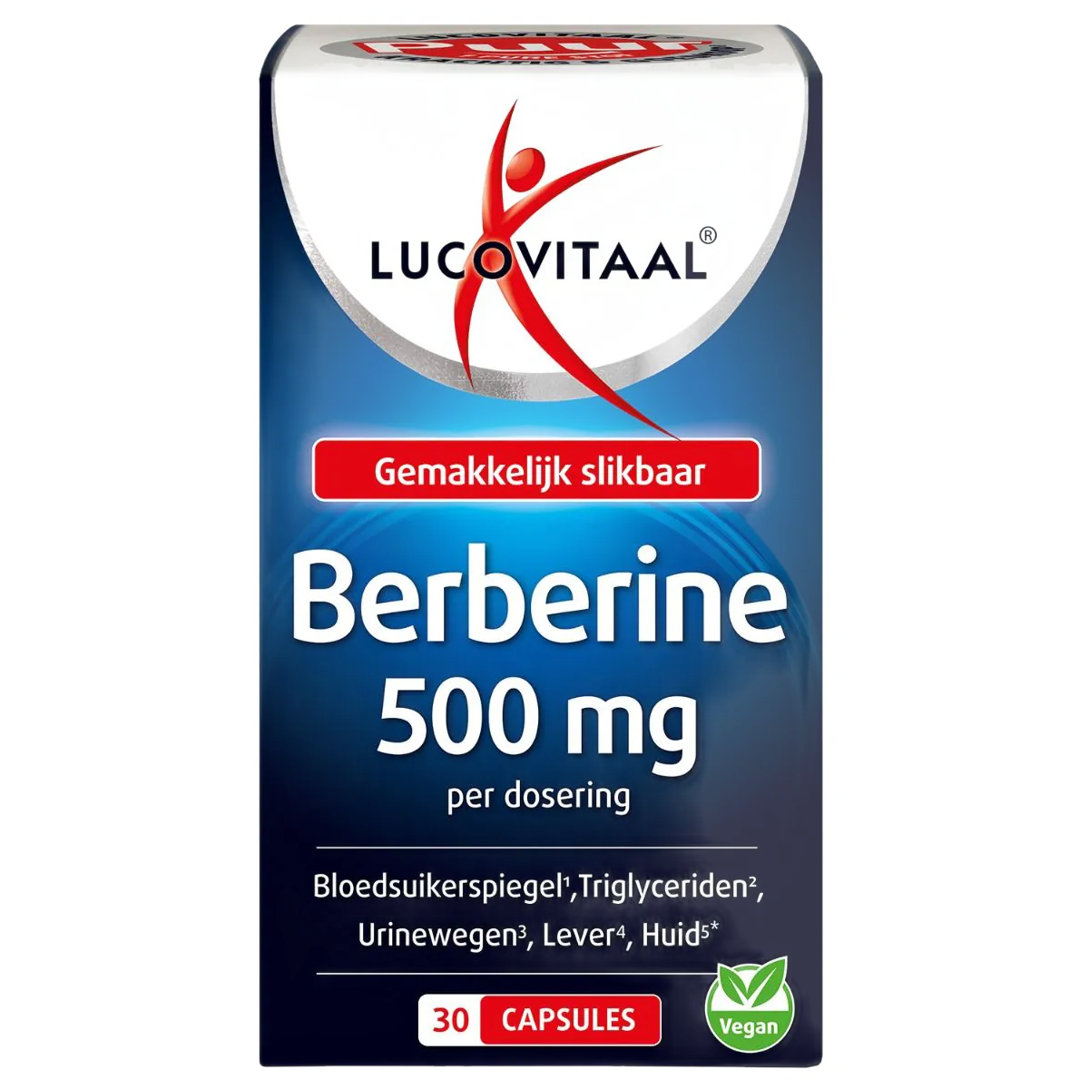 Lucovitaal Berberine Puur 500 mg 30 stuks