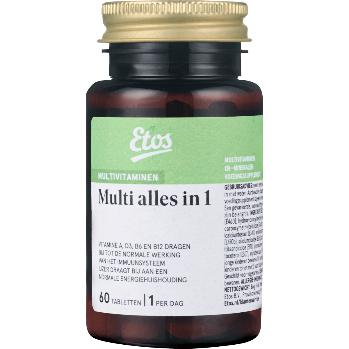 Etos Multi Alles-in-1 Tabletten 60 stuks