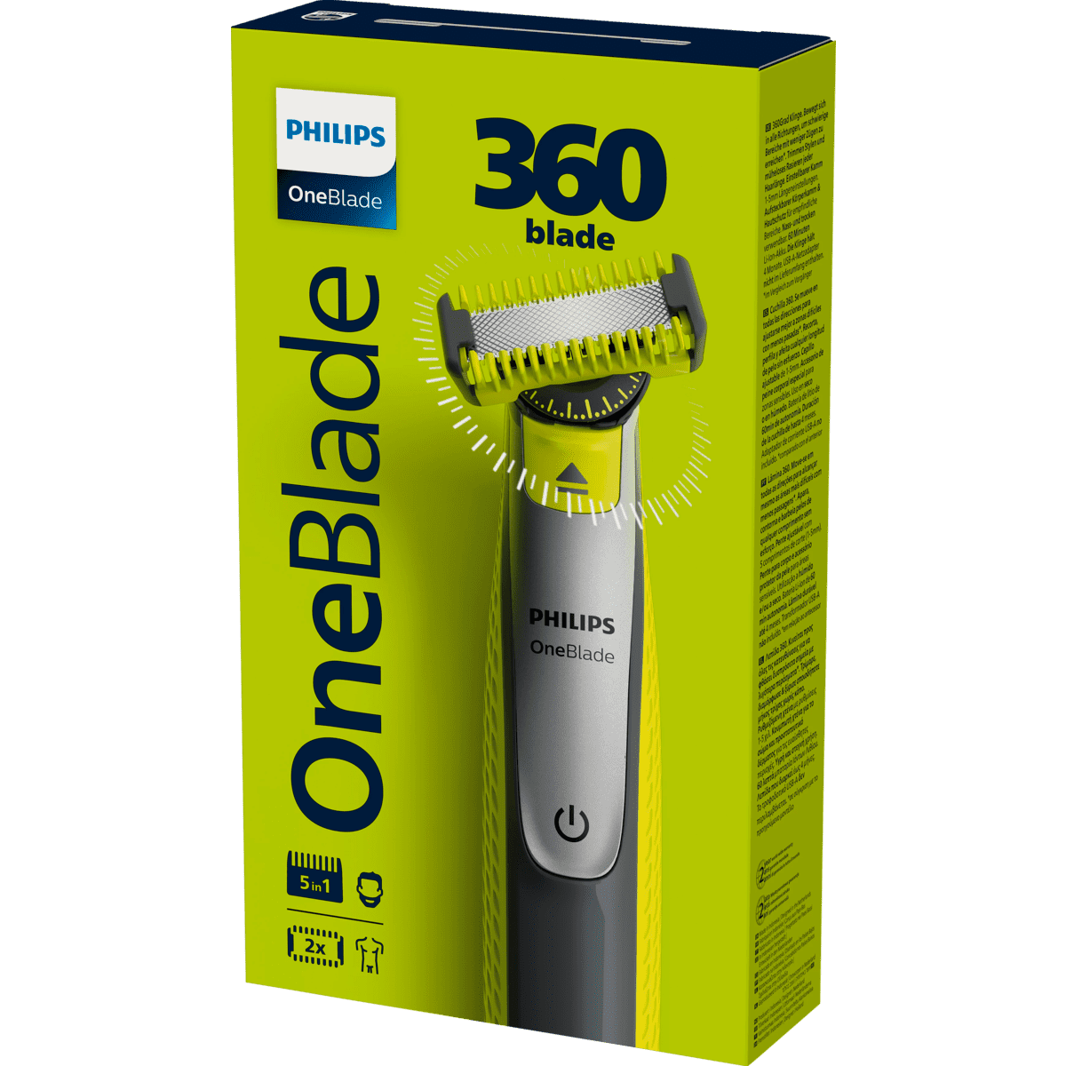 Philips Oneblade Face & Body 360 QP2834/20 1 EA Etos