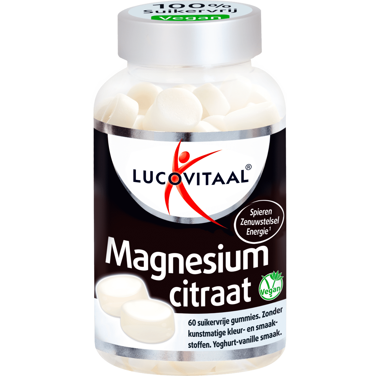 Lucovitaal Magnesium 60 gummies 60 EA Etos