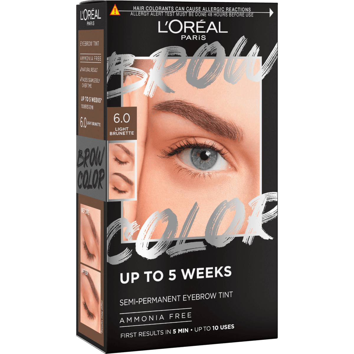 L'Oréal Paris Brow Color Wenkbrauwverf 6.0 Light Brunette 30 ML