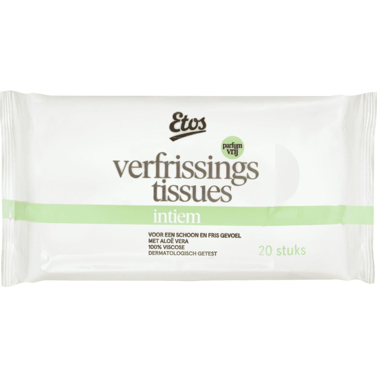 Etos Intiem Verfrissingtissues 20 stuks