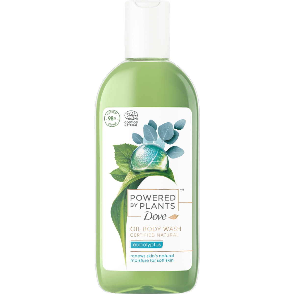 Dove Powered by Plants Body Wash Eucalyptus 250 ml 250 ML