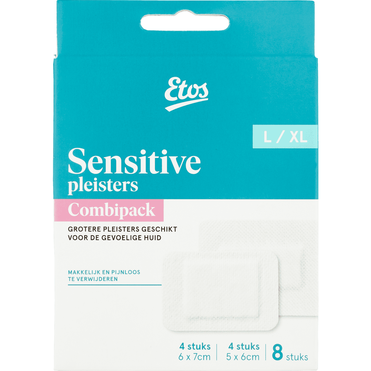 Etos Sensitive Pleisters Combipack Pleisters 8 stuks