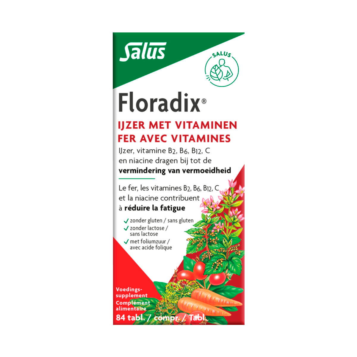 Floradix IJzer Tabletten 84 stuks