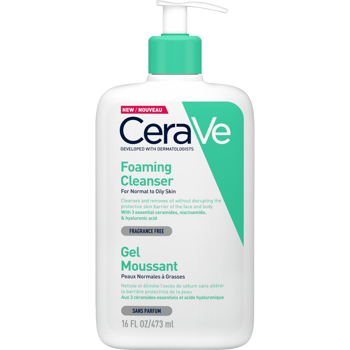 CeraVe Schuimende Reinigingsgel 473 ML 473 ML Etos