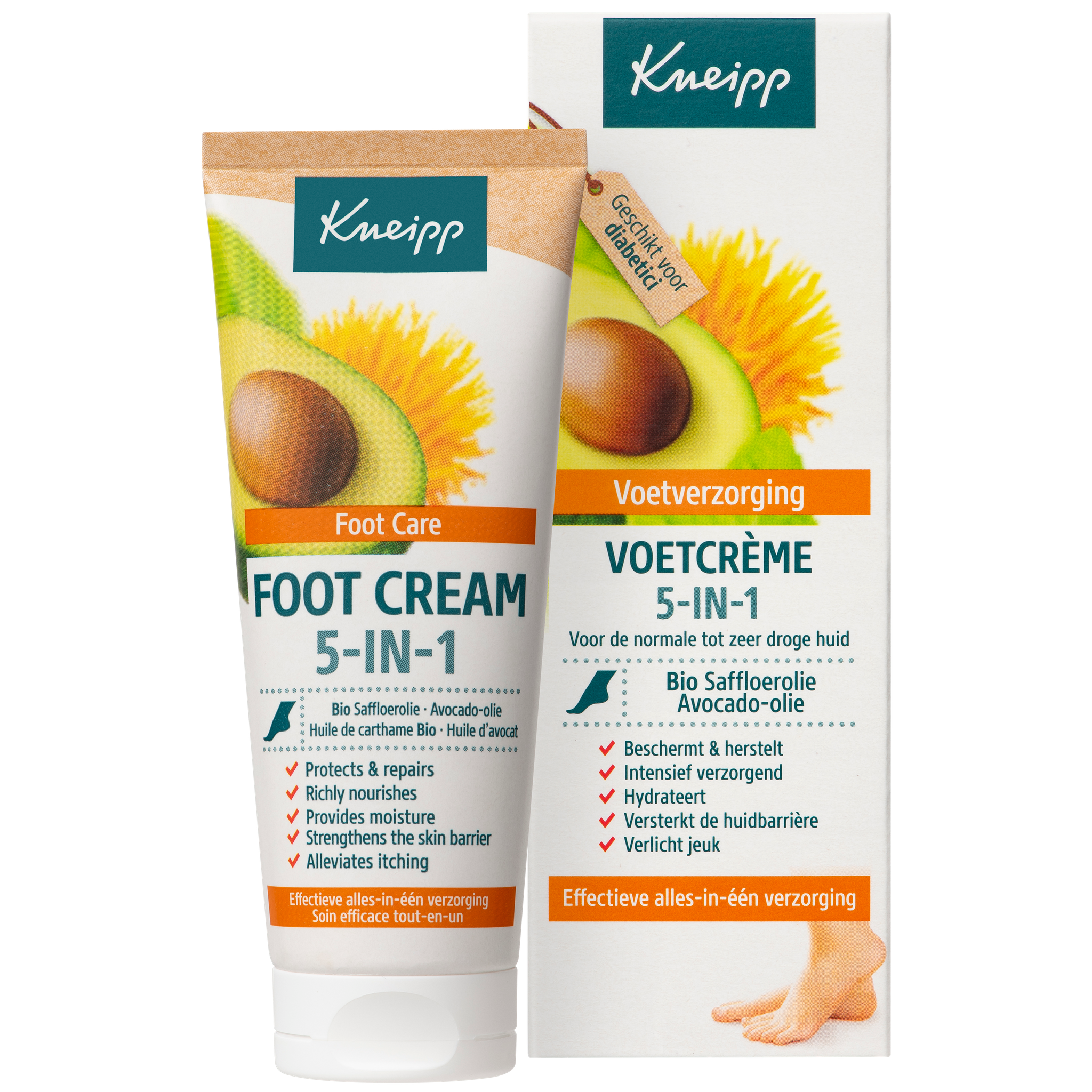 Kneipp Foot Care Voet Creme 5-in-1 75 ML
