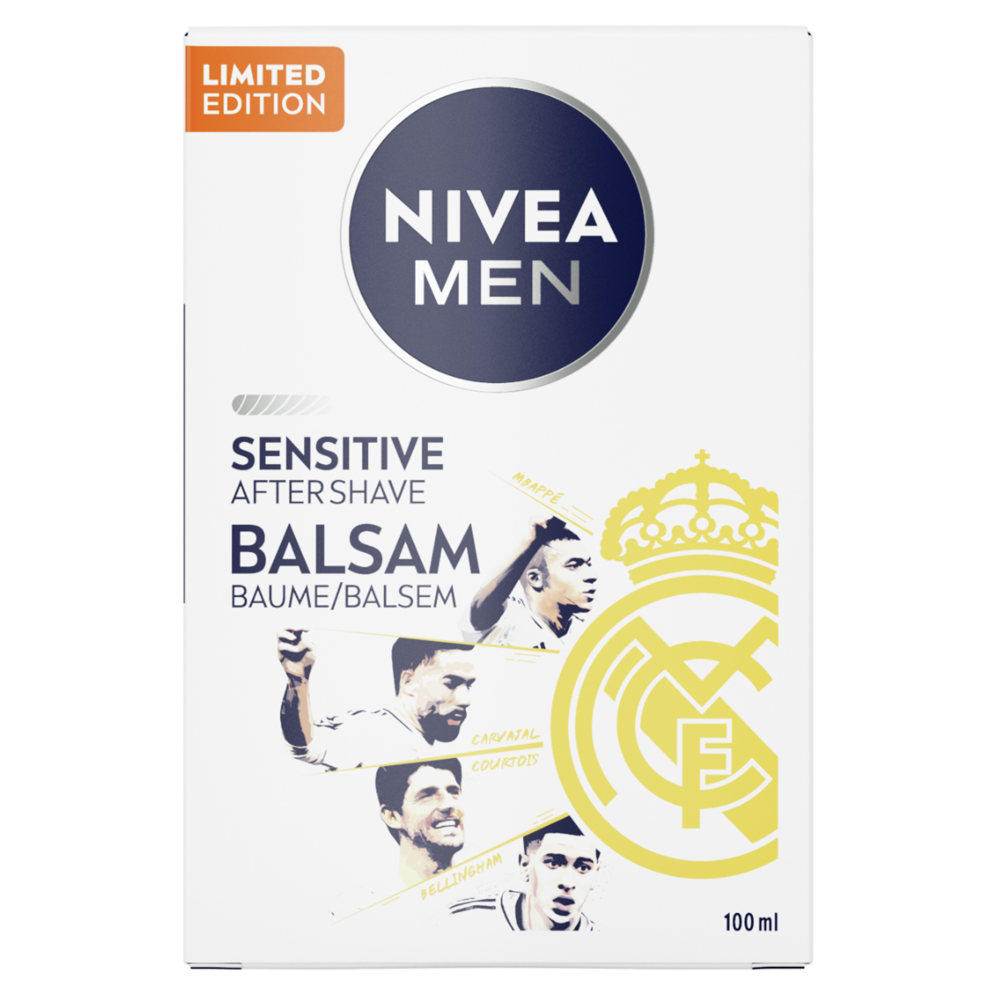 NIVEA MEN Sensitive Aftershave Balsem Real Madrid 100 ML