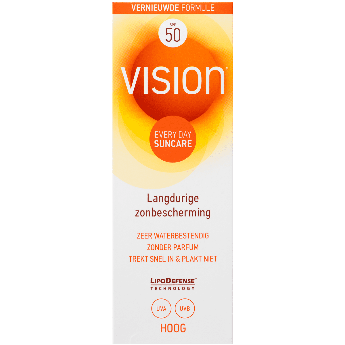 Vision Zonnebrand SPF50 180 ML