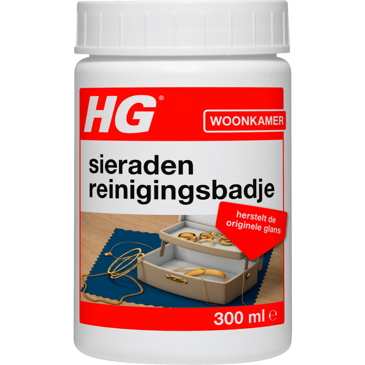 HG Sieraden Reinigingsbadje 300 ML
