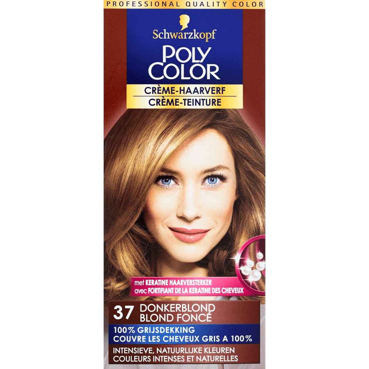 Schwarzkopf Poly Color Crème-Haarverf 37 Donkerblond 90 ML Etos