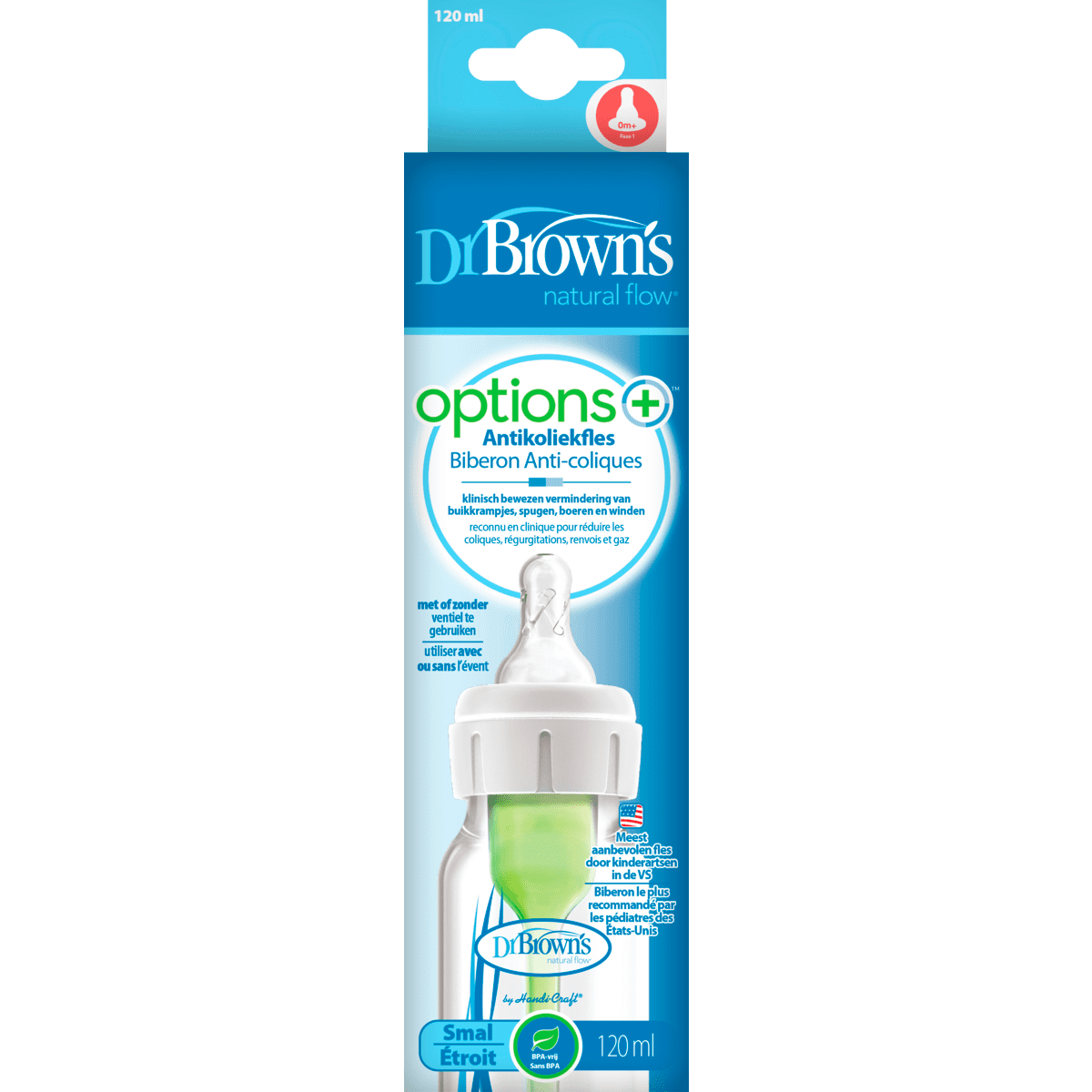 Dr. Brown's Standaardfles 120 ML ML Etos