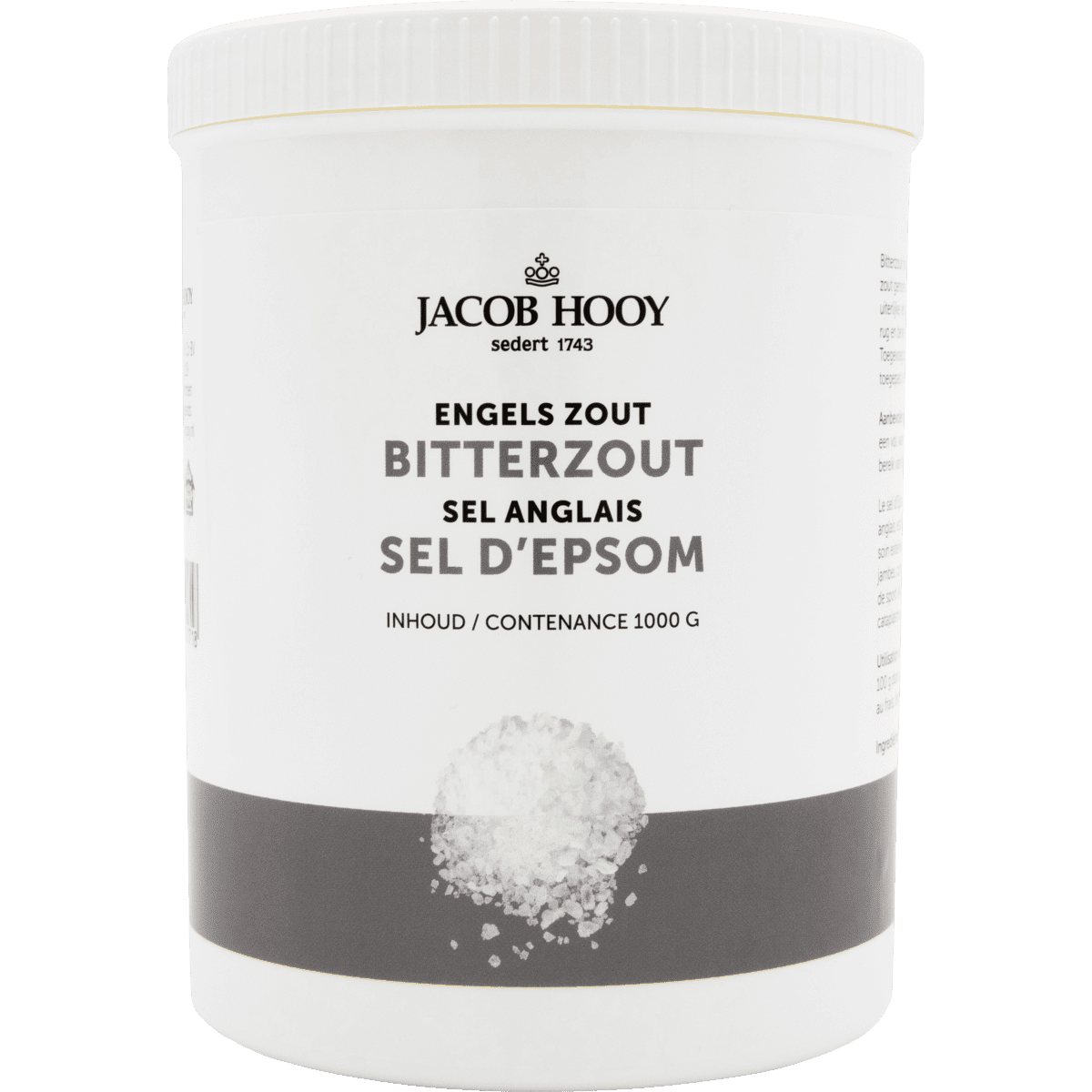 Jacob Hooy Engelszout/Bitterzout 1000 gram