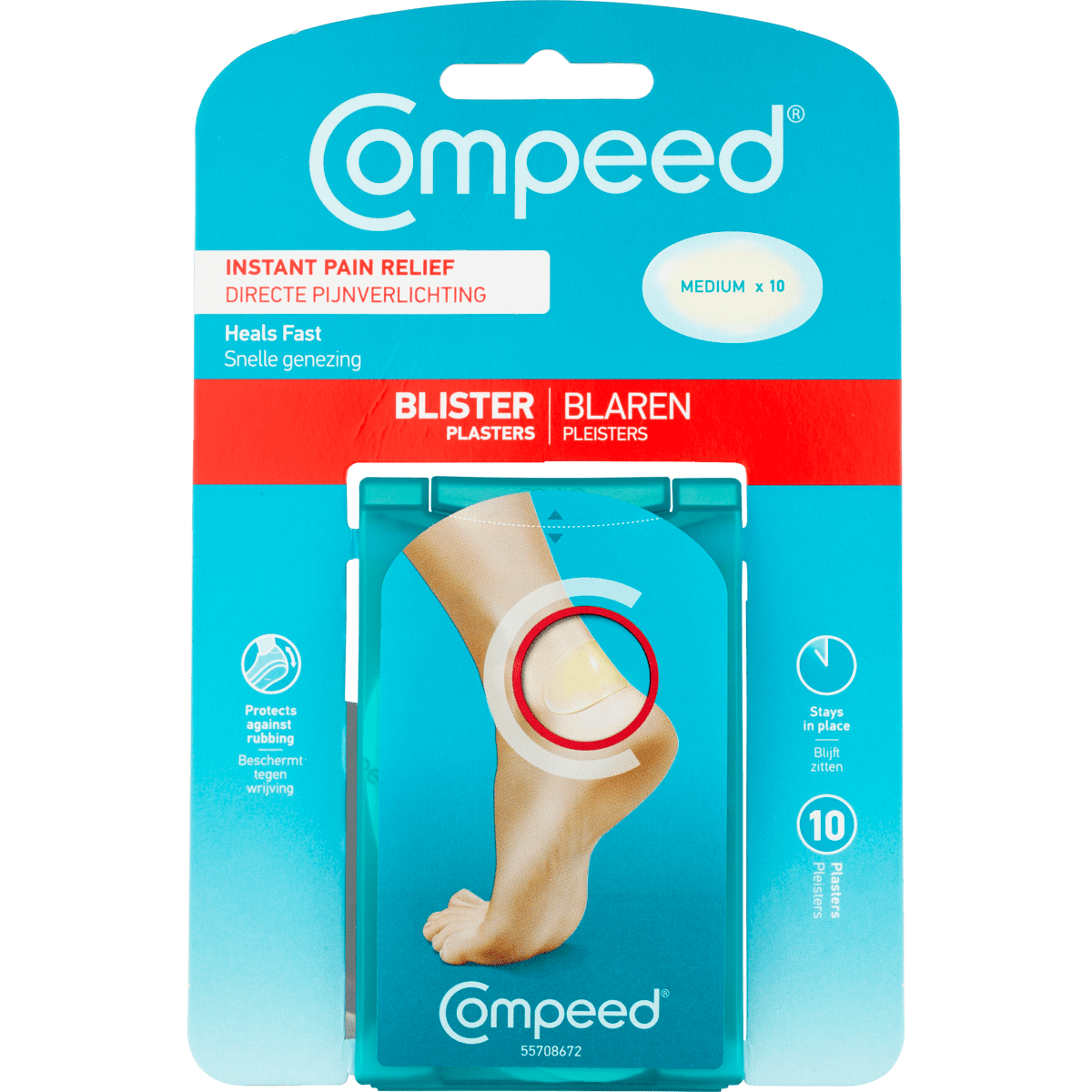 Compeed Medium 10 pack Blarenpleisters 10 EA | Etos