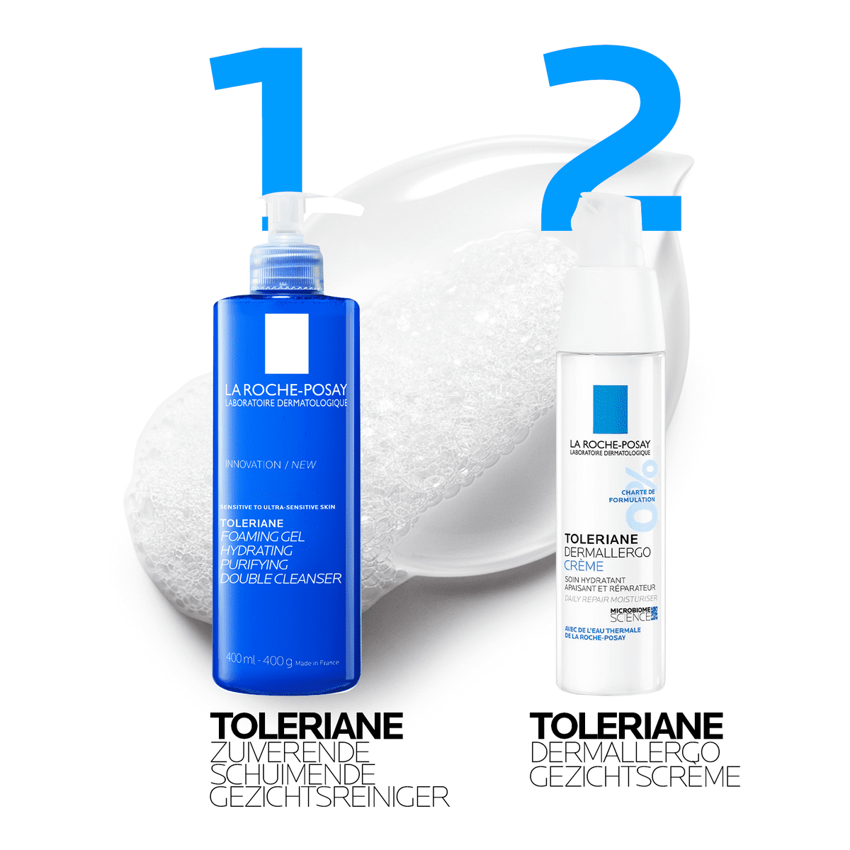 La Roche-Posay Toleraine Foaming Gel Cleanser 400 ML 400 ML | Etos