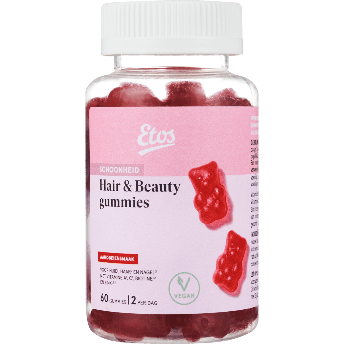 Etos Hair & Beauty gummies 60 stuks 60 EA Etos