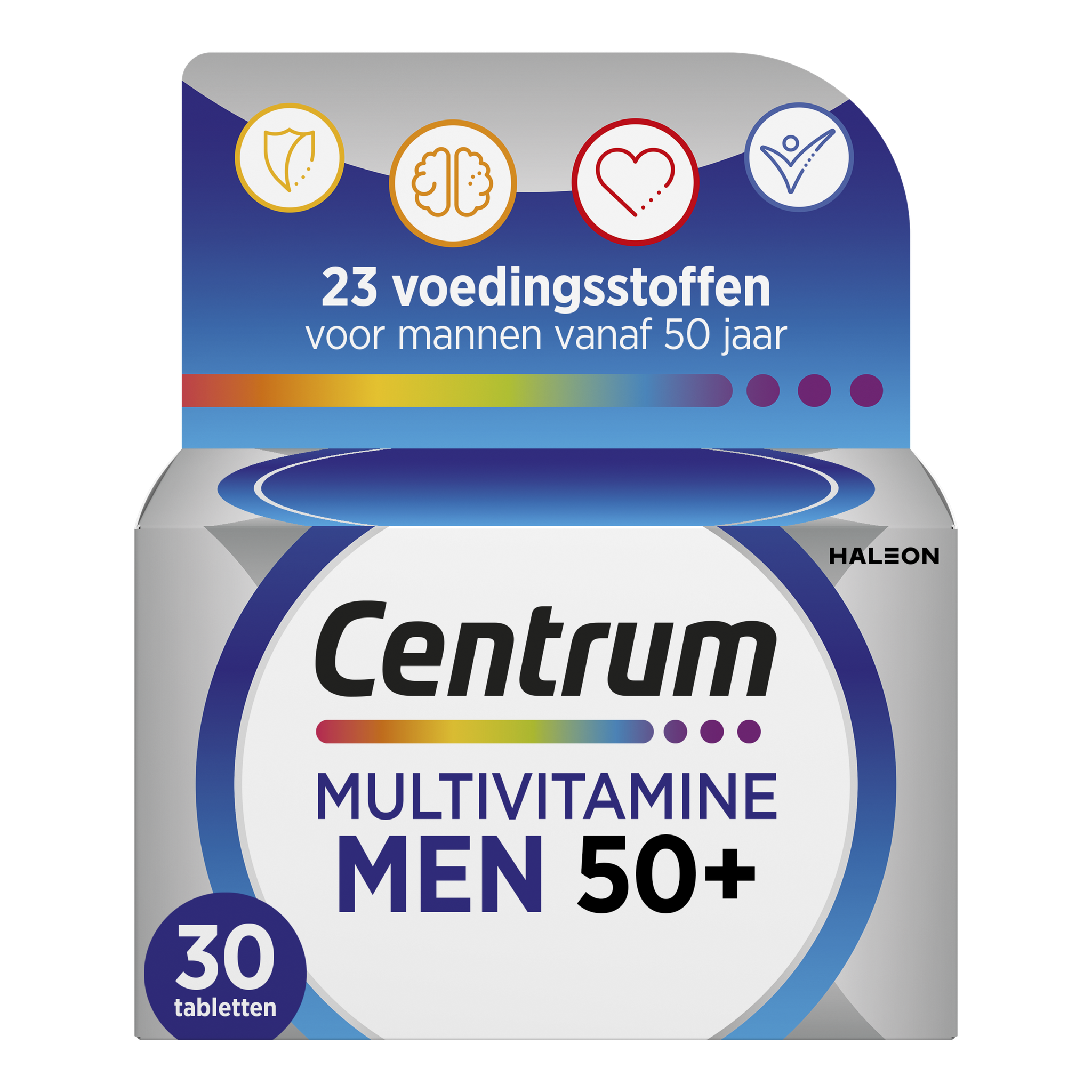 Centrum Men 50+ Multivitaminen Tabletten 30 stuks