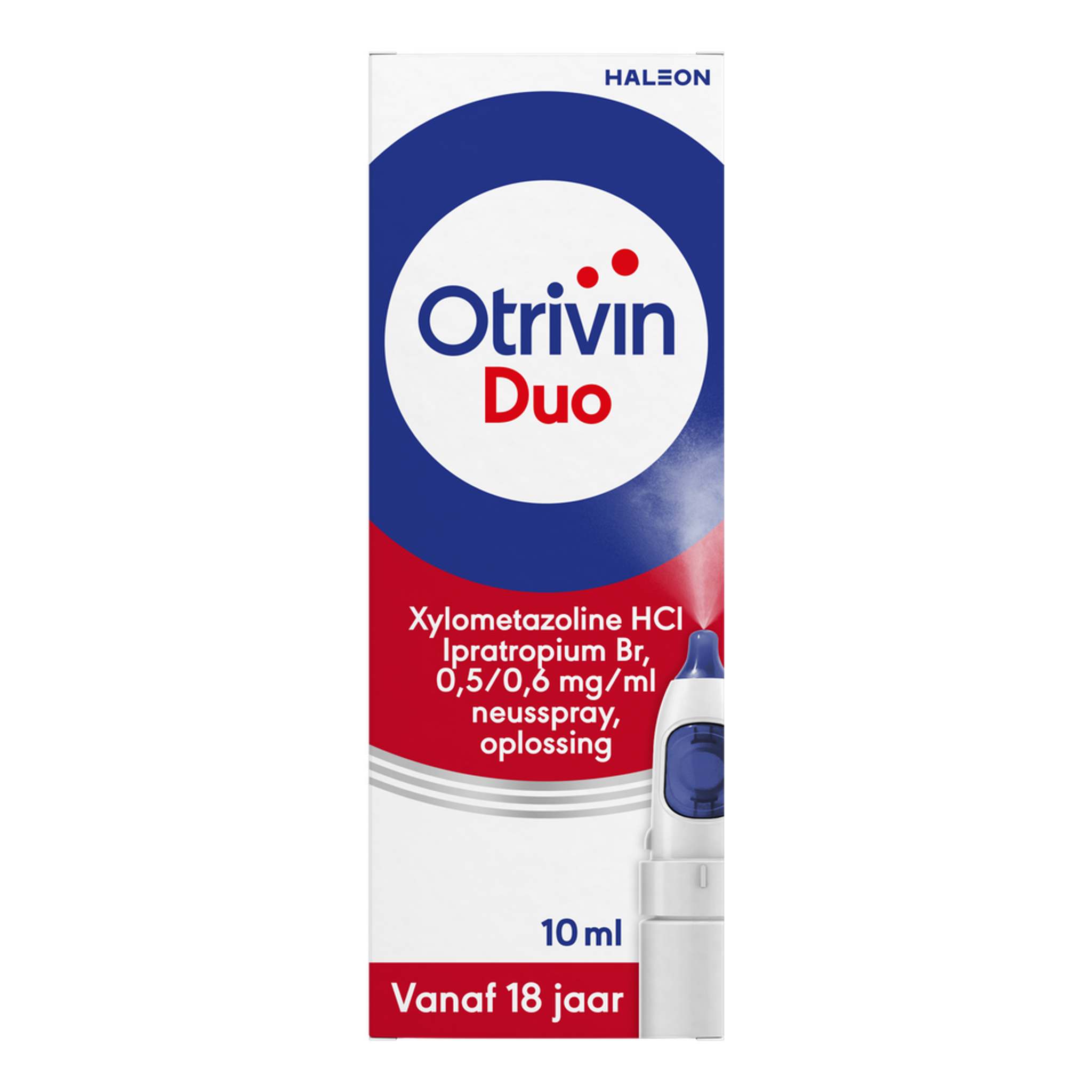 Otrivin Duo Xylometazoline HCl Ipratropium Br, 0,5/0,6 MG/ML Neusspray 10 ML