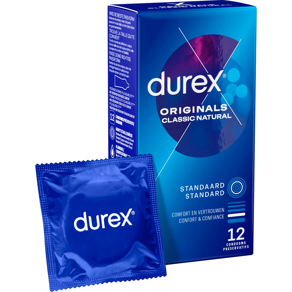 Durex Originals Classic Natural Condooms 12 stuks