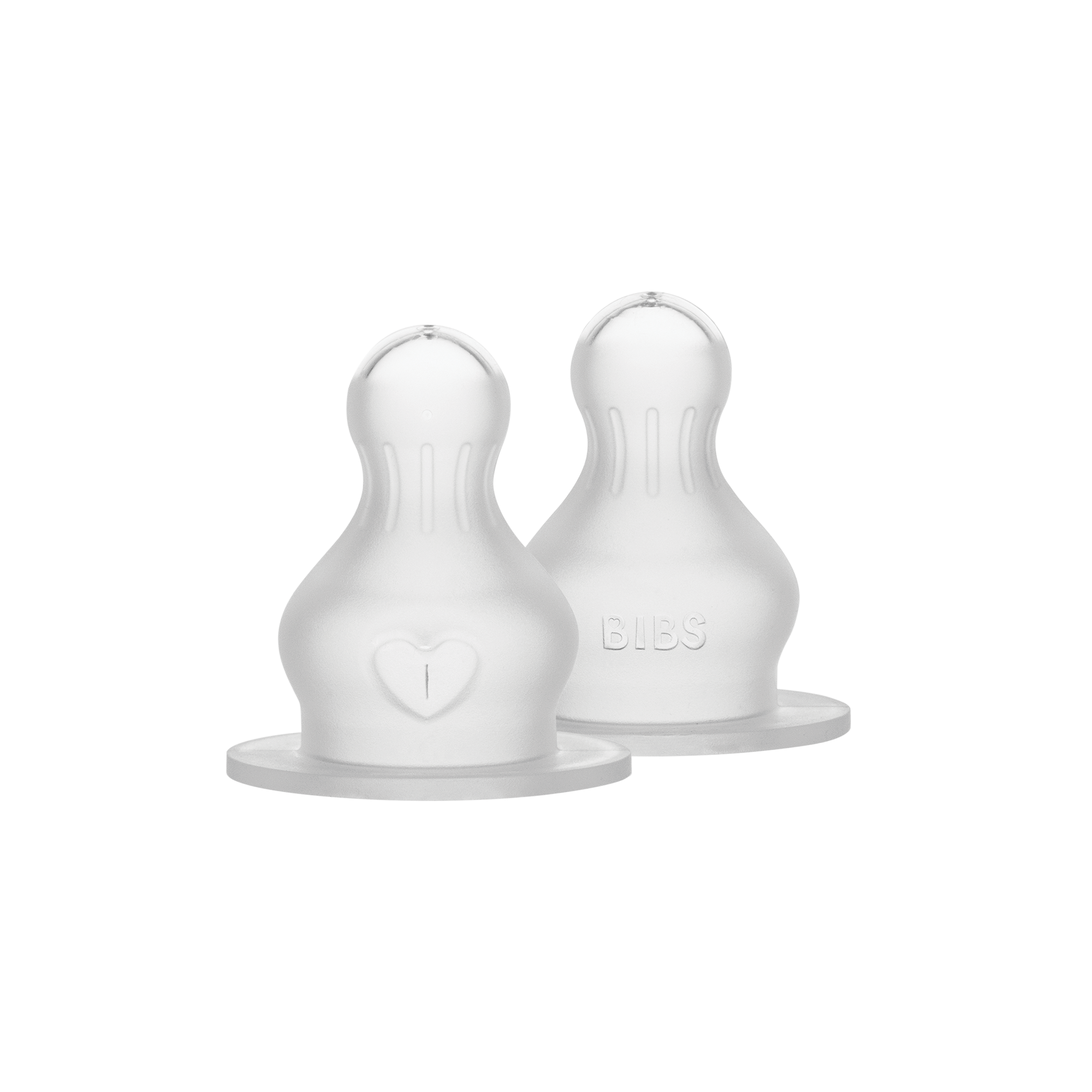 BIBS Flesspeen Medium Flow Sillicone 2 stuks