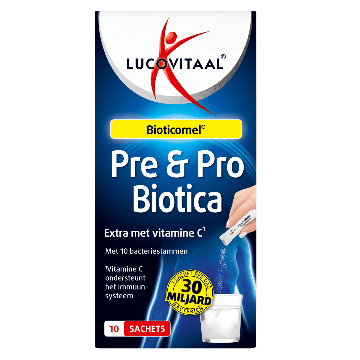 Lucovitaal Pre & Probiotica Sachets 10 stuks