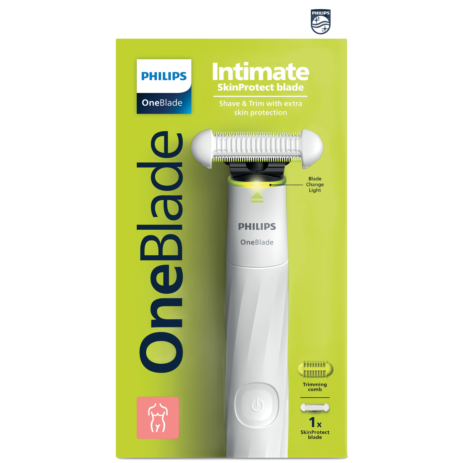 Philips OneBlade Intimate Female Scheerapparaat QP1930/22