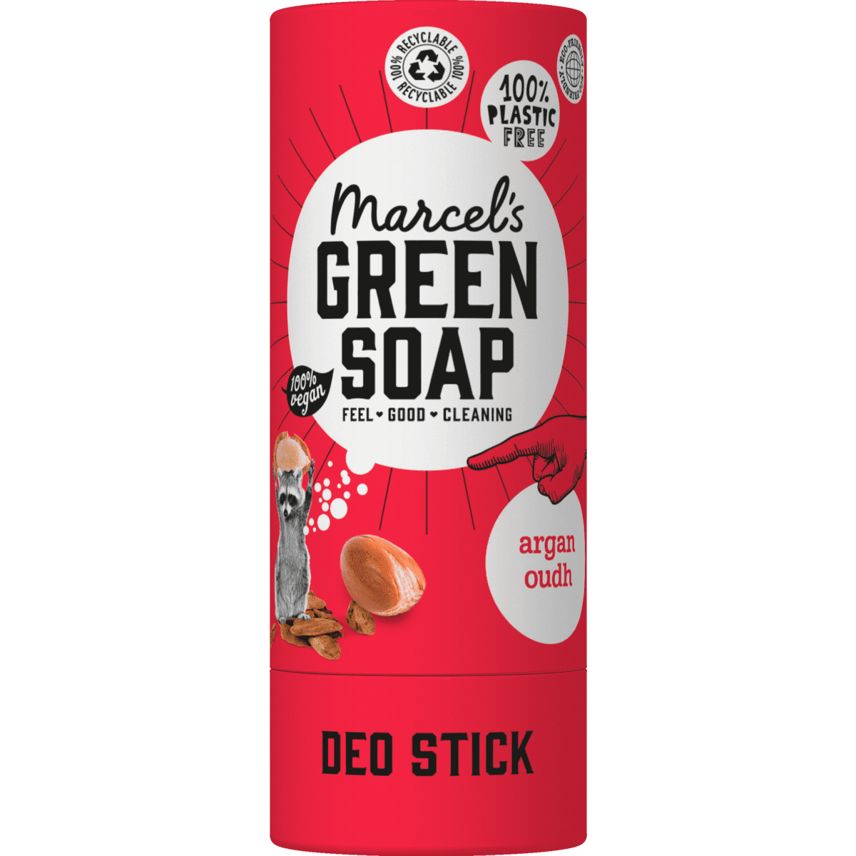 Marcel's Green Soap Argan & Oudh Deodorant Stick 40 gram