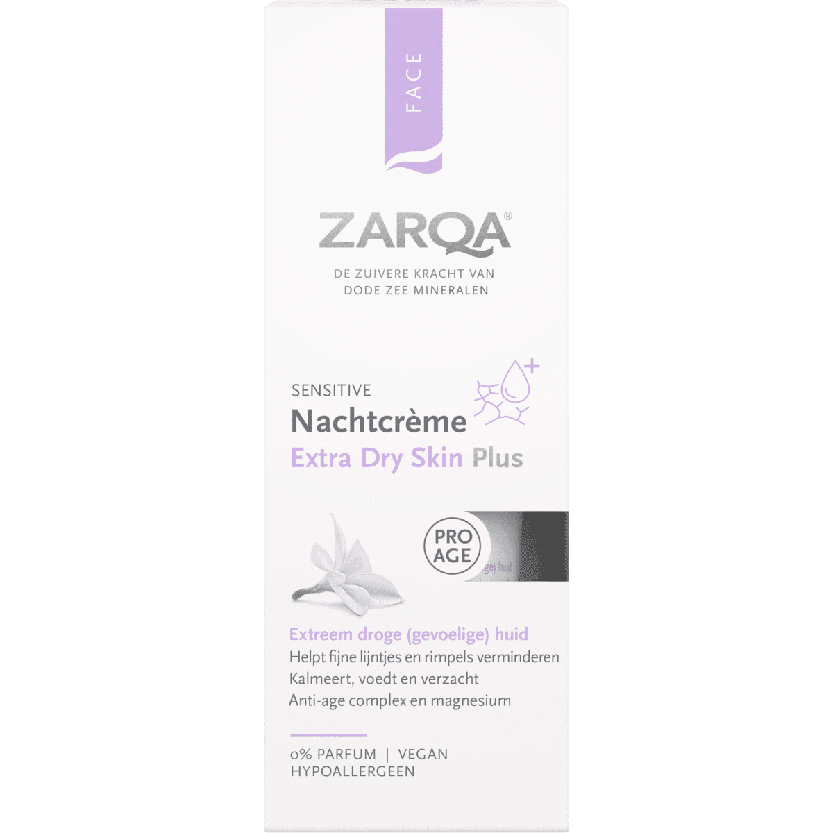 ZARQA Extra Dry Skin Plus Sensitive Nachtcrème 50 ML