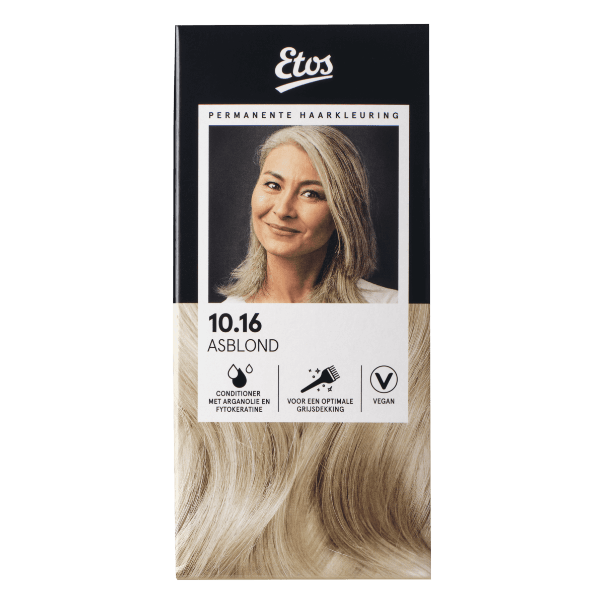 Etos Permanente Haarkleuring 10.16 Asblond