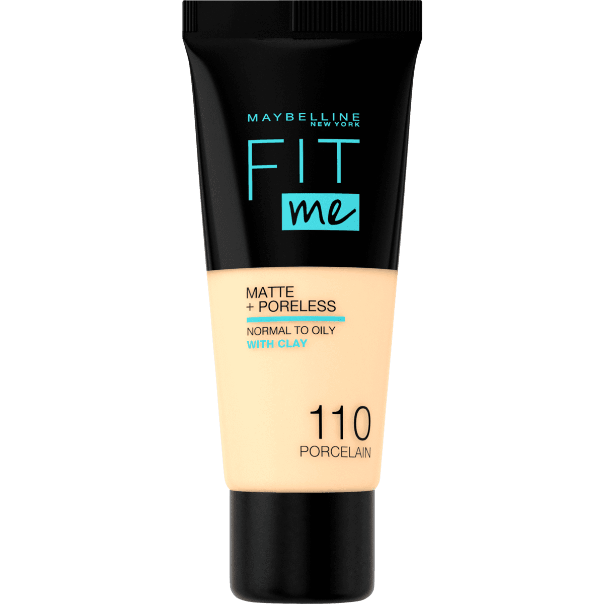 Maybelline New York Fit Me Matte+Poreless Foundation 110 Porcelain 30 ML