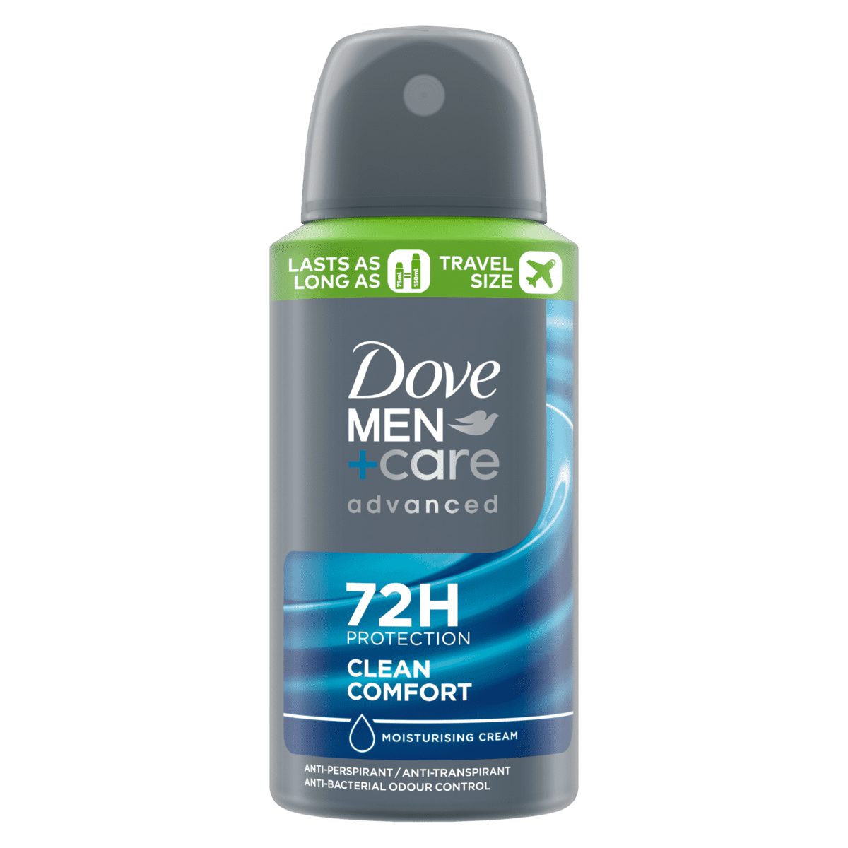 Dove Men+Care Advanced Clean Comfort Anti-Transpirant Deodorant Spray 75 ML