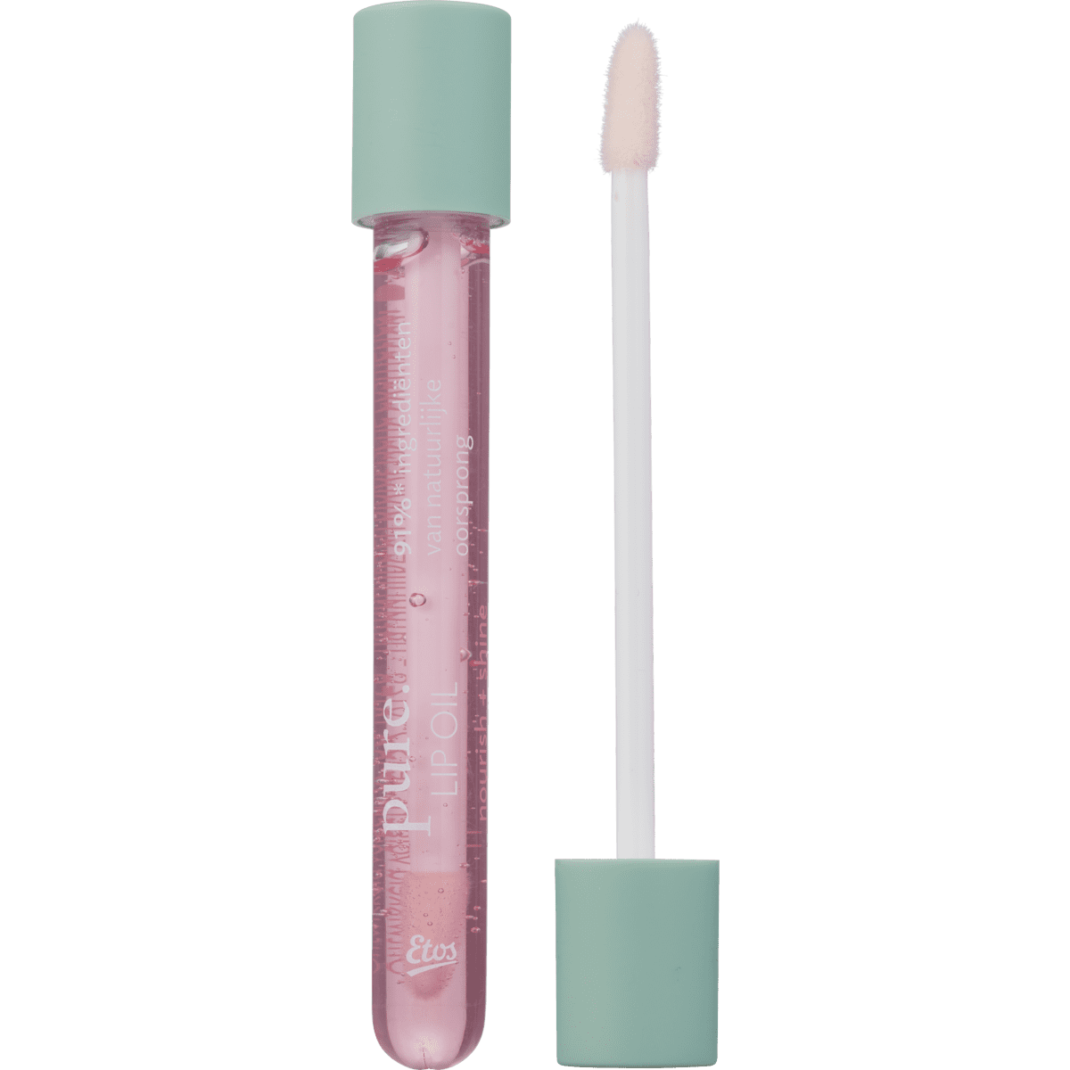 Etos Pure Lip Oil Nourish + Shine Delicate Pink 1 EA Etos