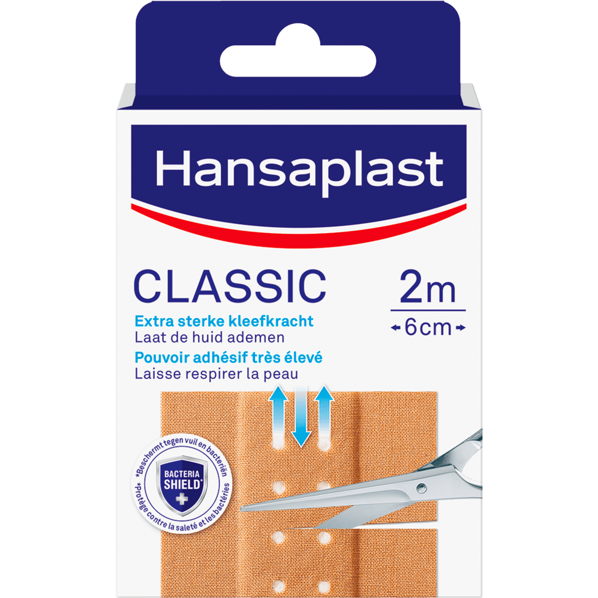 Hansaplast Classic Pleister 2mx6cm