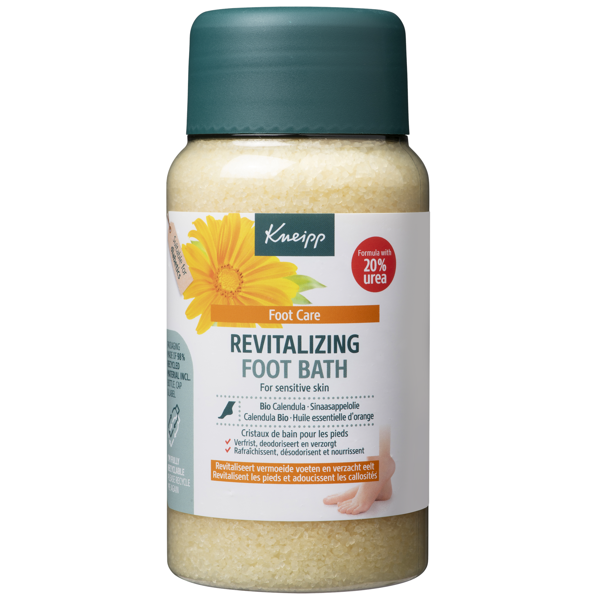 Kneipp Vitzalizing Voetbadkristallen 600 gram