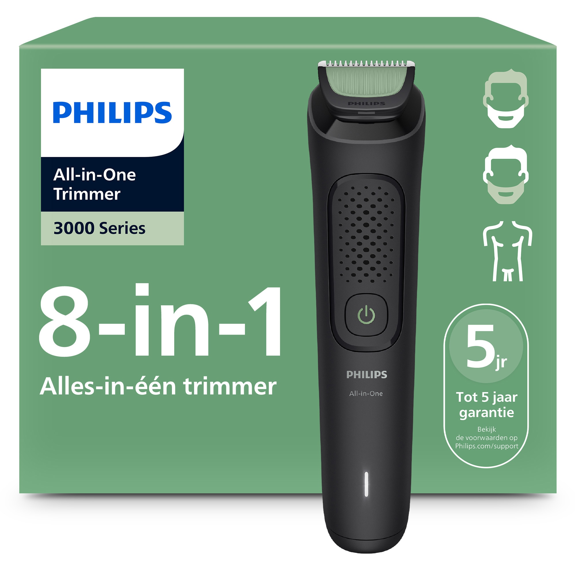 Philips 3000 serie All-In-One 8-In-1 Trimmer MG3940/15