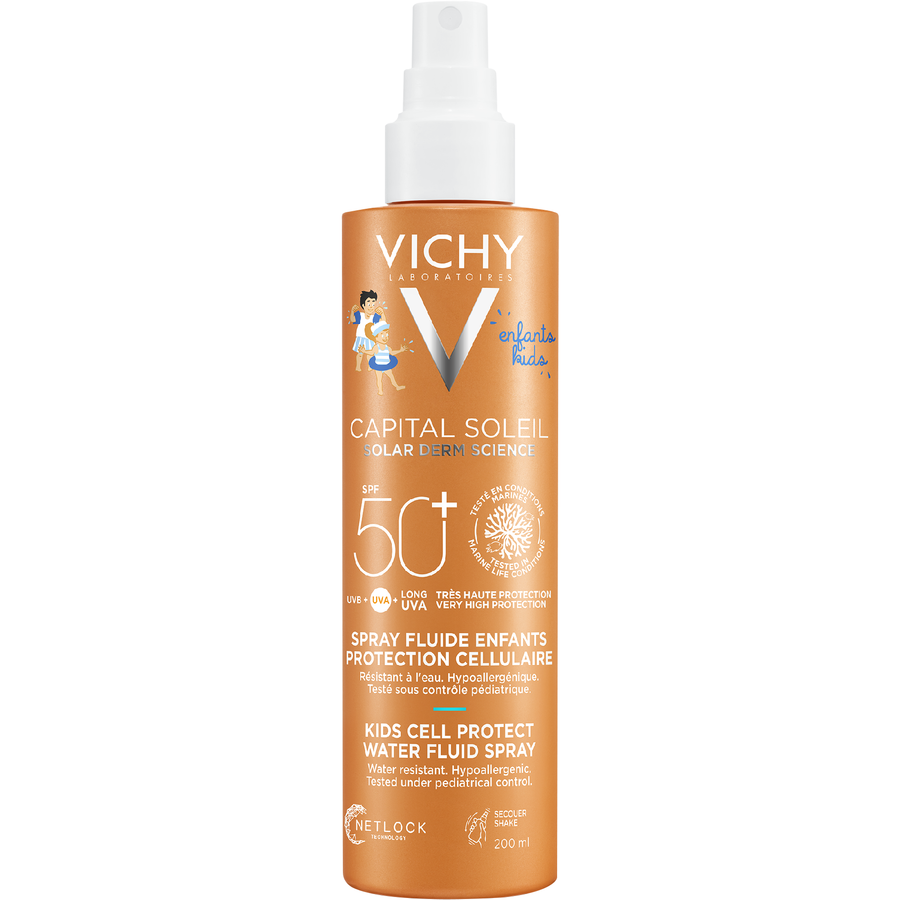 Vichy Capital Soleil Zonnebrandspray Kind SPF50+ 200 ML