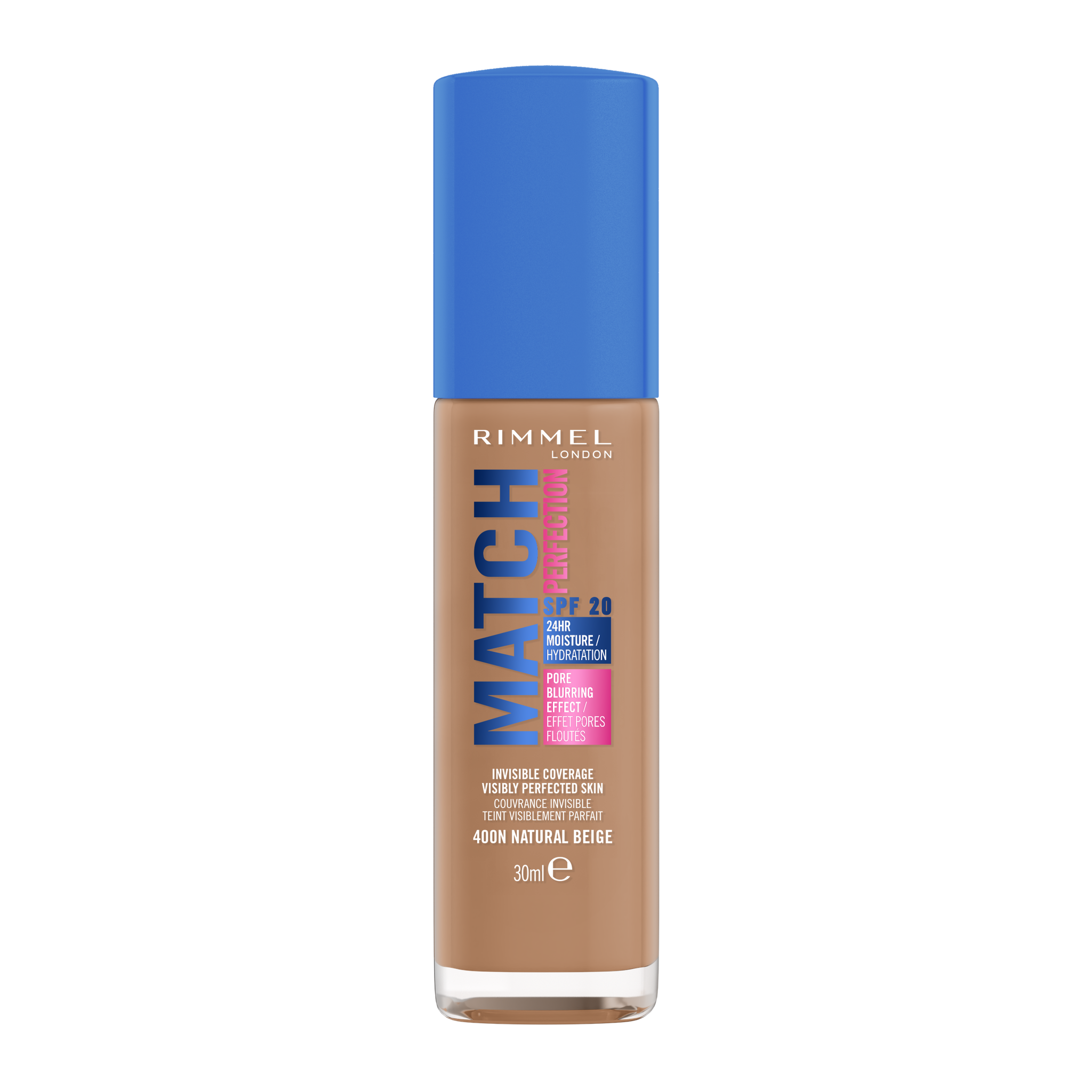 Rimmel Match Perfection Foundation 400N Natural Beige 30 Ml