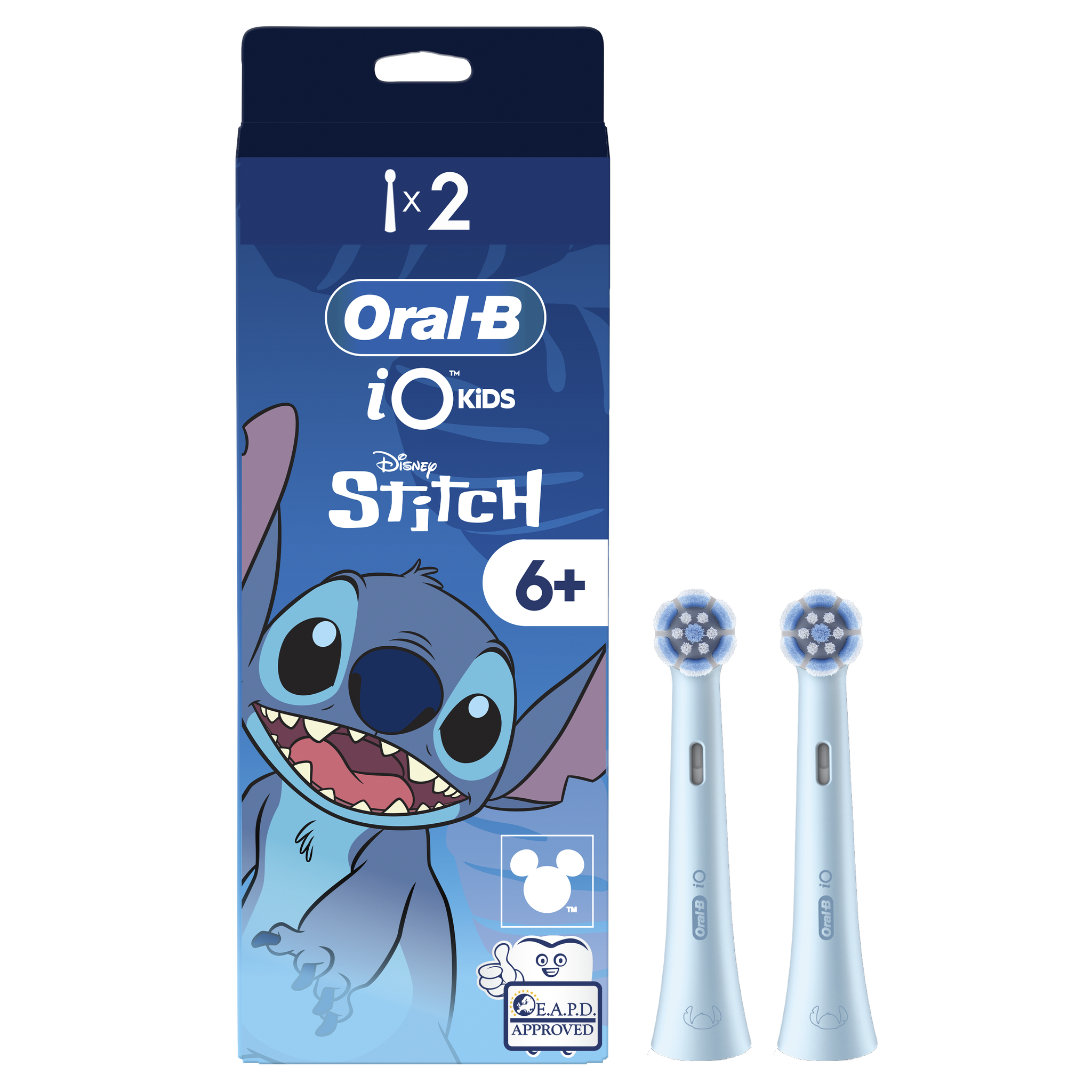 Oral-B iO Kids Stitch Opzetborstels 2 stuks