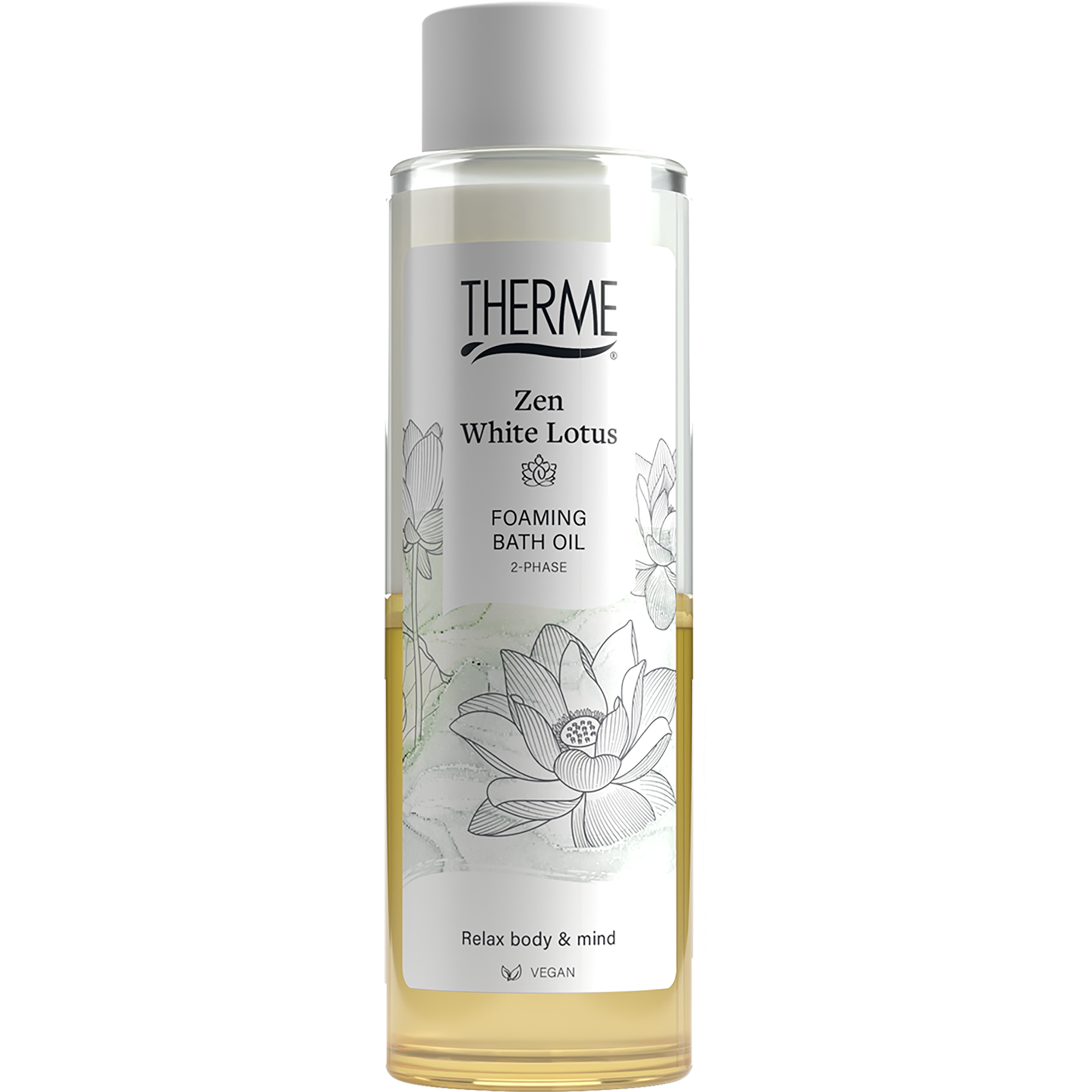 Therme Zen White Lotus Foaming Badolie 400 ML