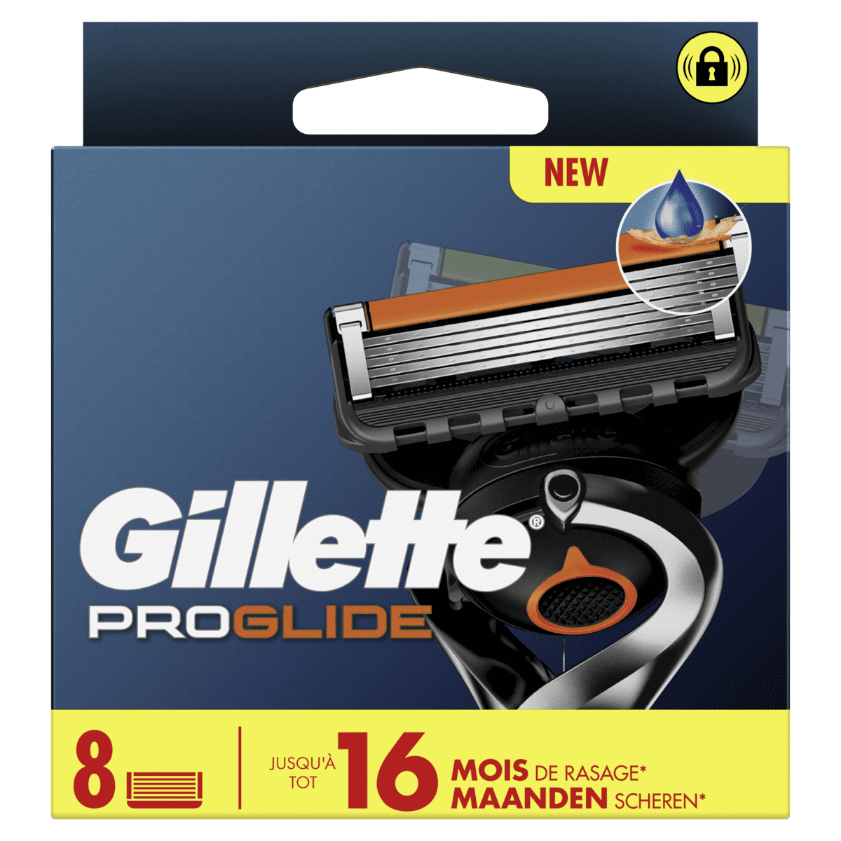 Gillette ProGlide Navulmesjes 8 stuks